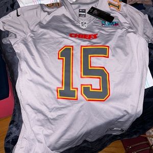 Brand New Super Bowl Mahomes Jersey